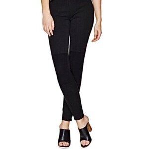 Wilfred Free Aritzia Women's Skinny Jeans Black midrise Stretch Denim Size 0